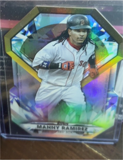 2022 Topps Update Series Diamond Greats Die Cuts #DGDC-55 Manny Ramirez — front