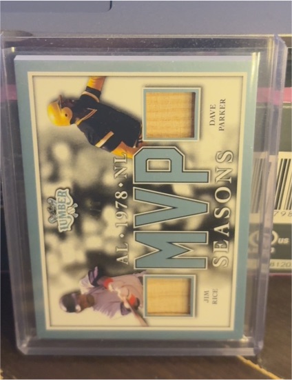 1978 Leaf MVP Seasons Jim Rice Dave Parker — front