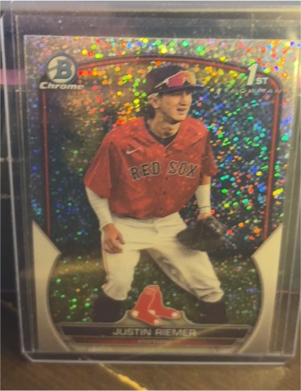 2023 Bowman Draft Chrome #BDC-182 Justin Riemer — front