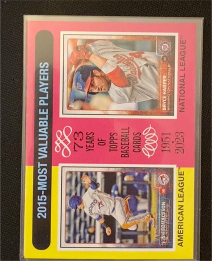 2024 Topps Heritage #208 Bryce Harper / Josh Donaldson — front