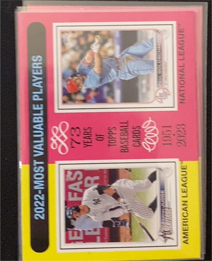 2024 Topps Heritage #212 Aaron Judge / Paul Goldschmidt — front