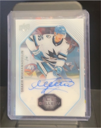 2024-25 Upper Deck ICE Gallery #IGA-SM Shakir Mukhamadullin — front