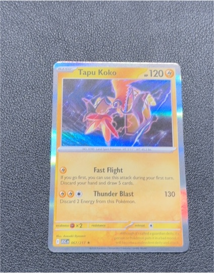 2026 The Pokémon Company Ascended Heroes #067 Tapu Koko — front