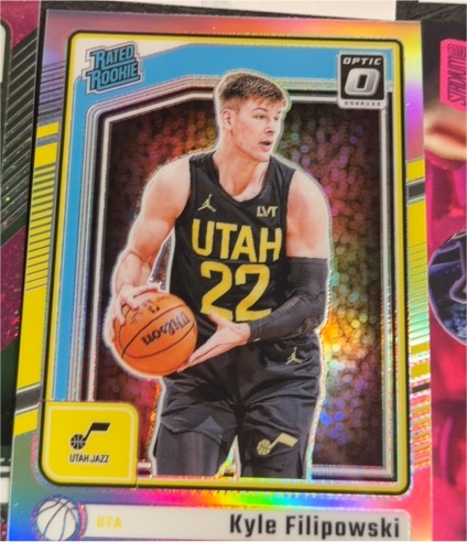 2024-25 Panini Donruss Optic #300 Kyle Filipowski — front