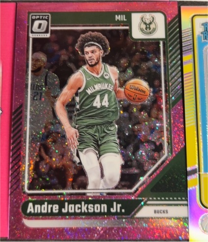 2024-25 Panini Donruss Optic #1 Andre Jackson Jr. — front