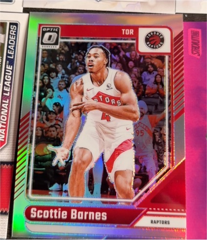2024-25 Panini Donruss Optic #8 Scottie Barnes — front