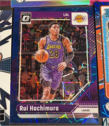 2024-25 Panini Donruss Optic #18 Rui Hachimura — front