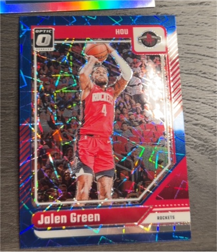2024-25 Panini Donruss Optic #171 Jalen Green — front