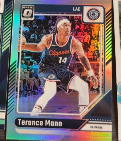 2024-25 Donruss Optic #156 Terance Mann — front