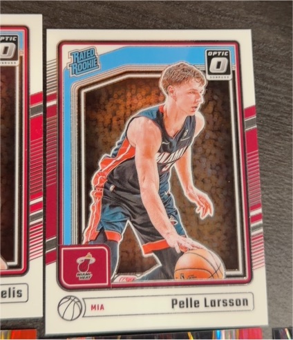 2024-25 Panini Donruss Optic #293 Pelle Larsson — front