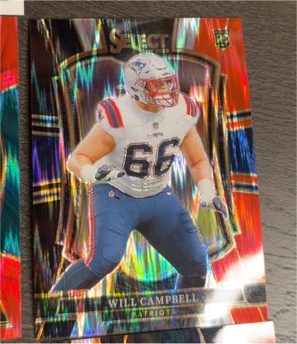 2025 Panini Select #179 Will Campbell — front