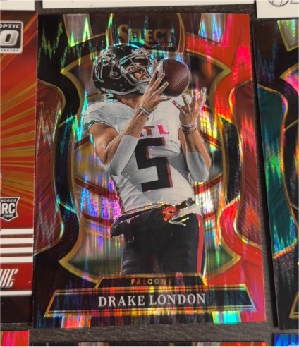 2025 Panini Select #47 Drake London — front
