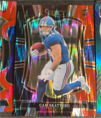 2025 Panini Select #195 Cam Skattebo — front