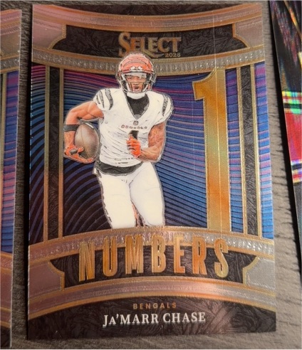 2025 Panini Select #3 Ja'Marr Chase — front