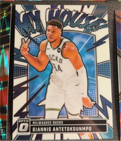 2024-25 Panini Donruss Optic #5 Giannis Antetokounmpo — front