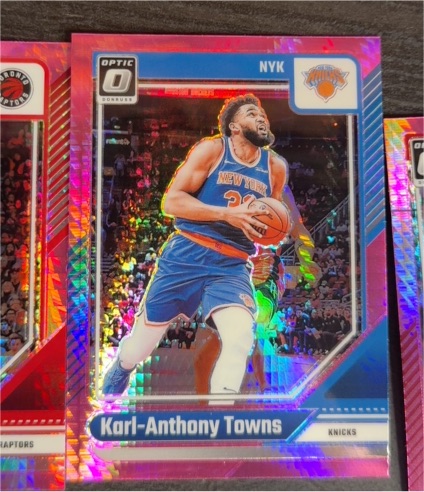 2024-25 Donruss Optic #158 Karl-Anthony Towns — front