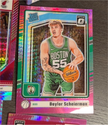 2024-25 Panini Donruss Optic #263 Baylor Scheierman — front