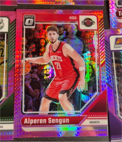 2024-25 Panini Donruss Optic #49 Alperen Sengun — front