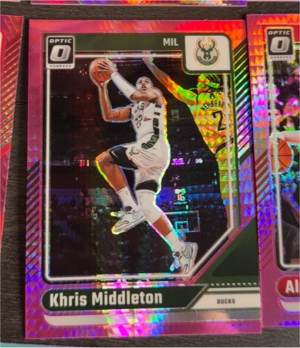 2024-25 Panini Donruss Optic #177 Khris Middleton — front