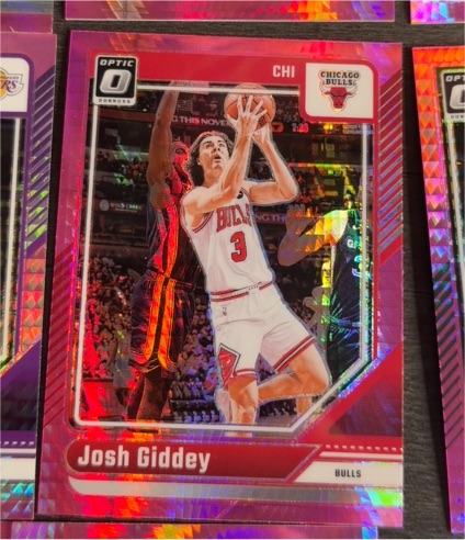 2024-25 Panini Donruss Optic #120 Josh Giddey — front