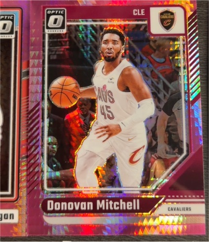 2024-25 Donruss Optic #91 Donovan Mitchell — front