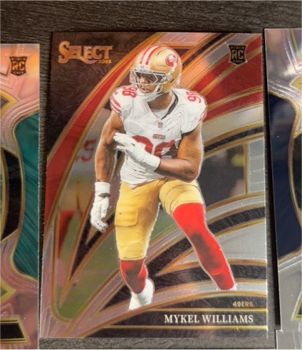 2025 Panini Select #116 Mykel Williams — front
