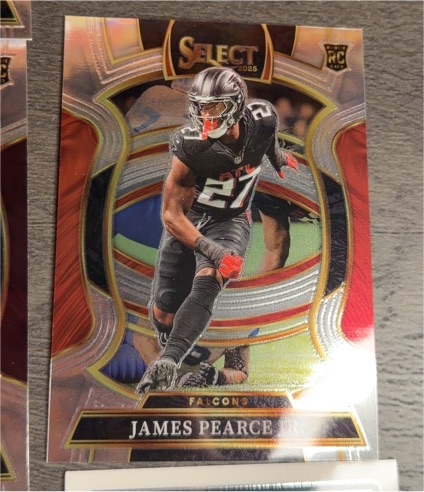 2025 Panini Select #48 James Pearce Jr. — front