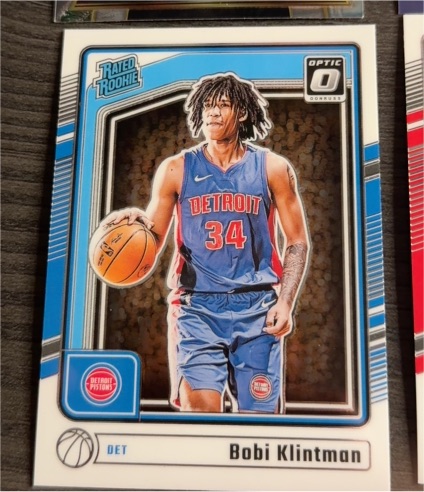 2024-25 Donruss Optic #289 Bobi Klintman — front
