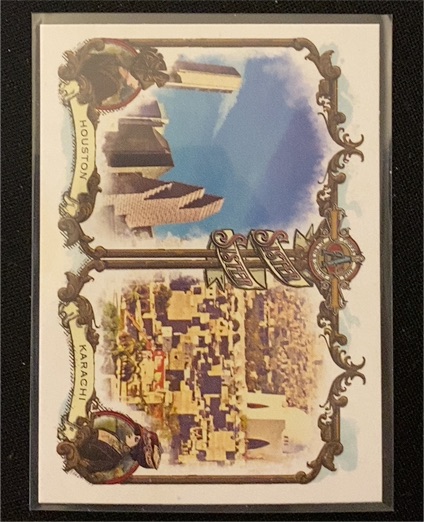2024 Topps Allen & Ginter Sister Sister #SS-7 Houston & Karachi — front