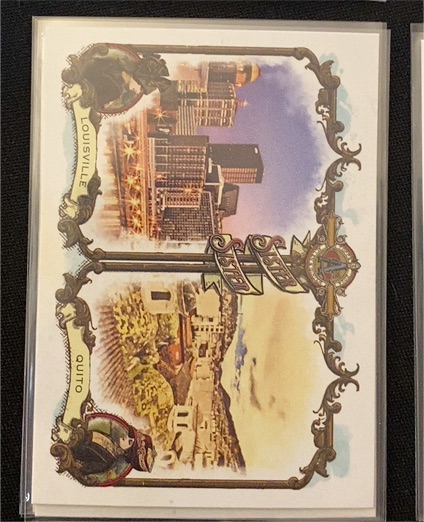 2024 Topps Allen & Ginter #SS-10 Louisville & Quito Sister Sister Cities — front