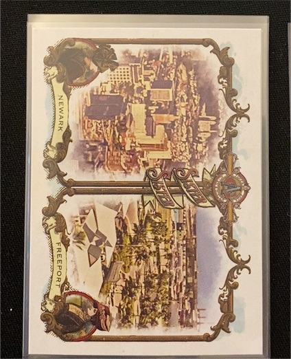 2024 Topps Allen & Ginter Sister Sister #SS-15 Newark & Freeport — front