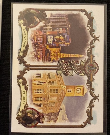 2024 Topps Allen & Ginter #SS-14 Las Vegas & Phuket Sister Sister Cities — front