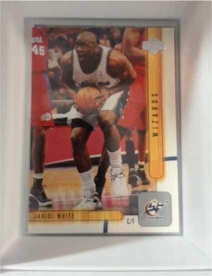 2001-02 Upper Deck #175 Jahidi White — front