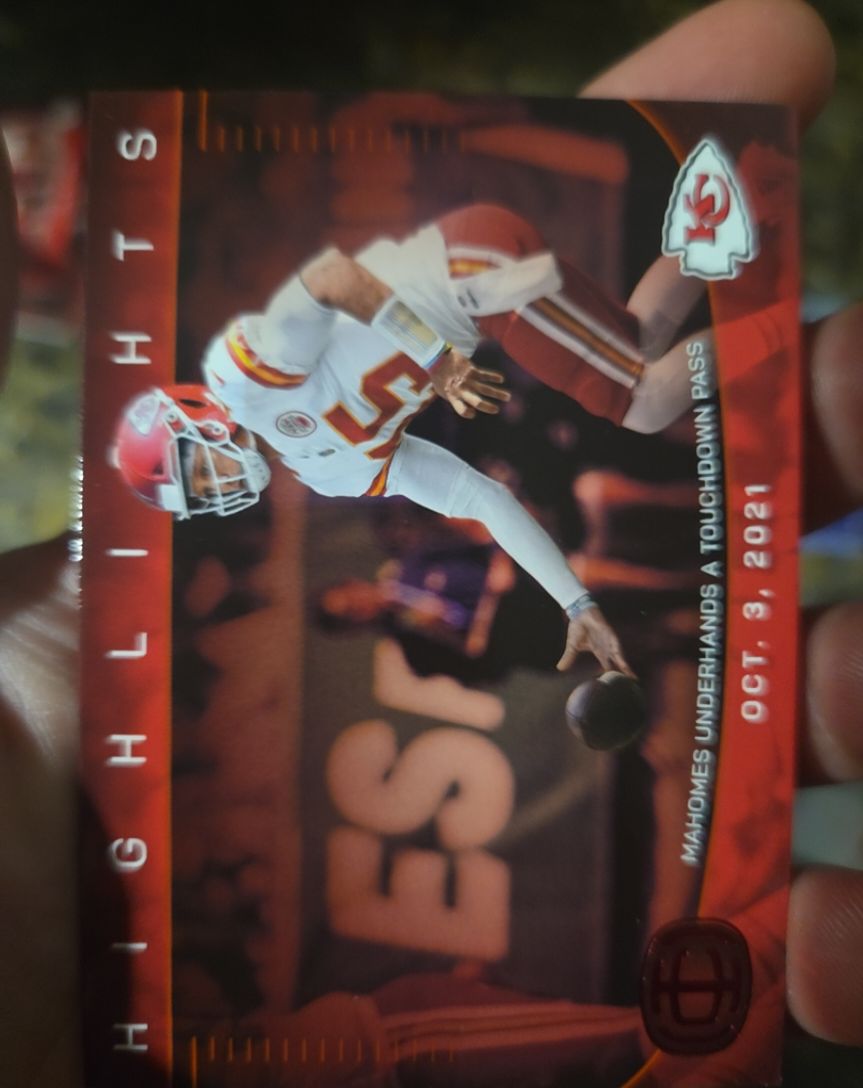 2025 Panini Icon Collection #IC-21 Patrick Mahomes II Highlights — front