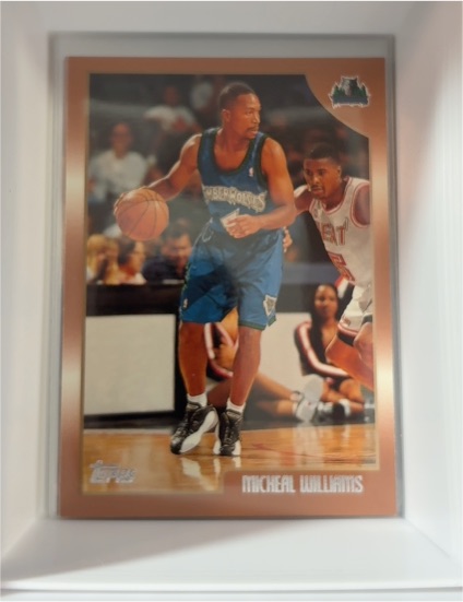 1998-99 Topps #50 Micheal Williams — front