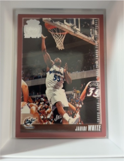 2000-01 Topps #68 Jahidi White — front