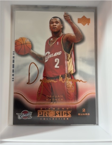 2004-05 Upper Deck Diamond Pro Sigs #2 Dajuan Wagner — front