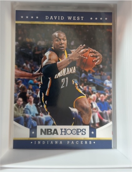 2012-13 Panini NBA Hoops #94 David West — front