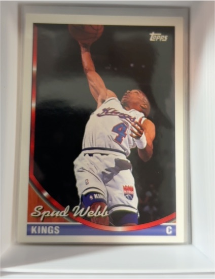 1993-94 Topps #169 Spud Webb — front