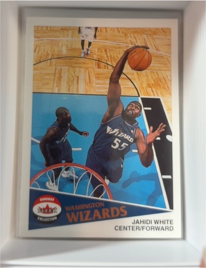 2001-02 Fleer Shoebox Collection #80 Jahidi White — front