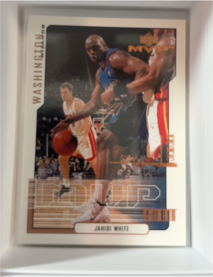 2000-01 Upper Deck MVP #185 Jahidi White — front