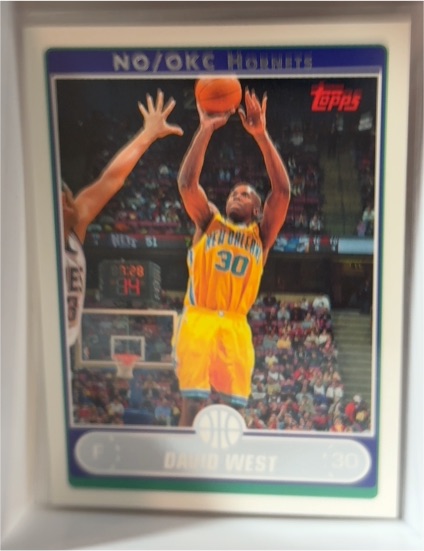 2006-07 Topps #178 David West — front