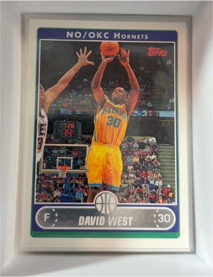 2006-07 Topps #178 David West — front
