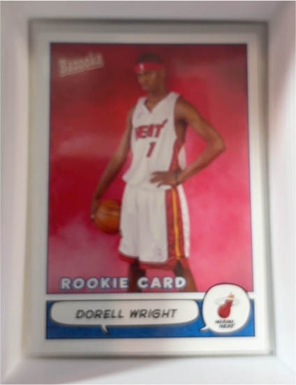 2004 Bazooka #170 Dorell Wright — front