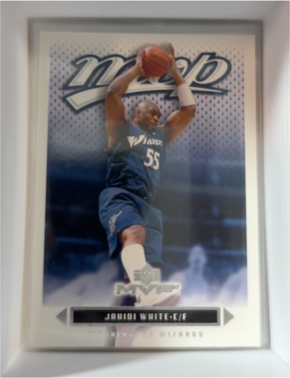 2003-04 Upper Deck MVP #197 Jahidi White — front