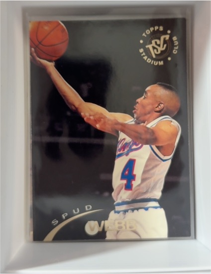 1994-95 Topps Stadium Club #95 Spud Webb — front