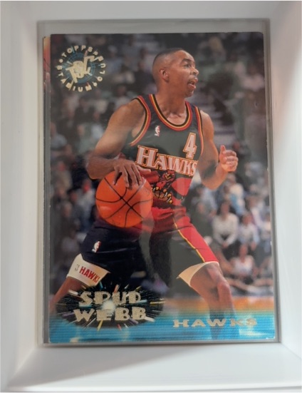 1995-96 Topps Stadium Club #238 Spud Webb — front