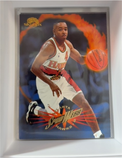 1995-96 SkyBox Premium #152 Spud Webb — front
