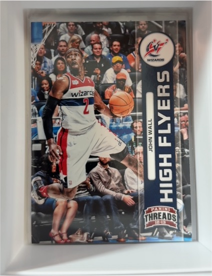 2012-13 Panini Threads High Flyers #18 John Wall — front