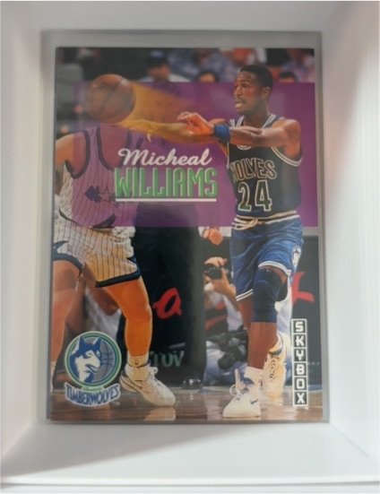 1992-93 SkyBox #372 Micheal Williams — front